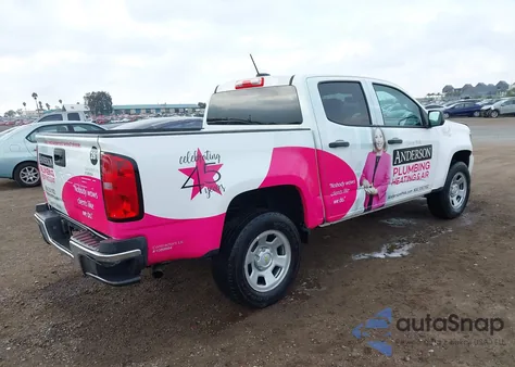 2022 Chevrolet Colorado 2Wd Short Box Wt из США, поврежденный, VIN 1GCGSBEN9N1311307